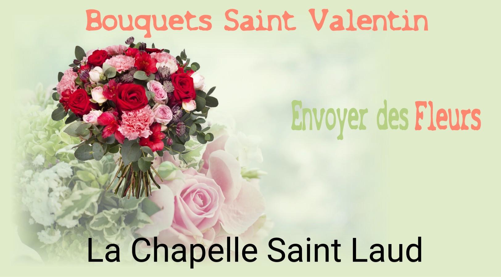 Roses de Saint-Valentin livrées à La Chapelle-Saint-Laud